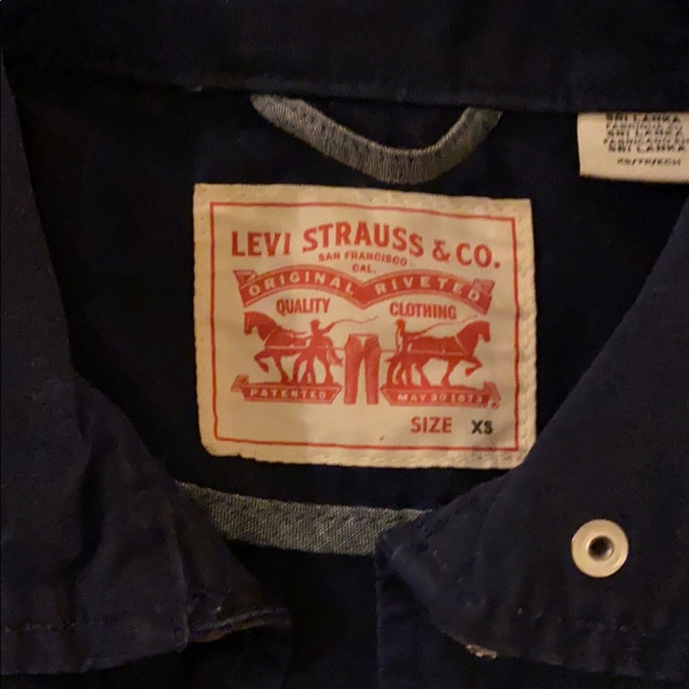 Levi’s snap coat - Picture 2 of 3